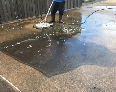 commercial pressure washing
